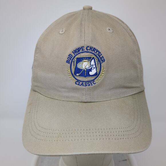 Bob Hope Chrysler Classic Slideback Hat Beige One Size Embroidered Ahead - Picture 2 of 9